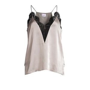 Cami NYC silk & lace camisole